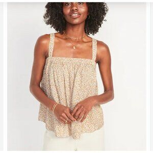 Old Navy Floral Swing Top SP